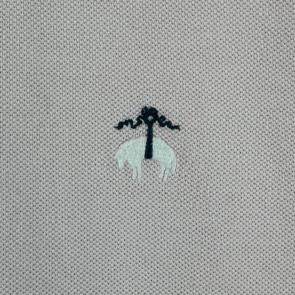 Brooks Brothers Pink Golden Fleece Slim Fit Performance Polo Shirt Size Large - Picture 6 of 16